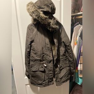 Hunter  Green Greenlander collections puffer jacket